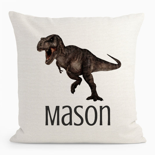 Personalised Dinosaurs cushion D1
